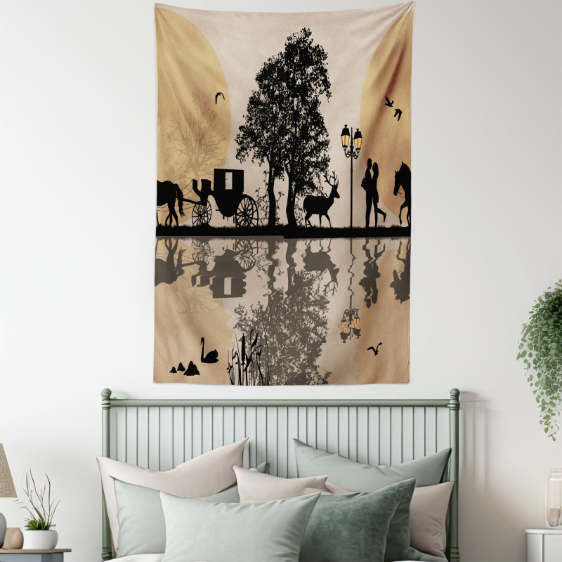 Cinderella Tale Carriage Tapestry