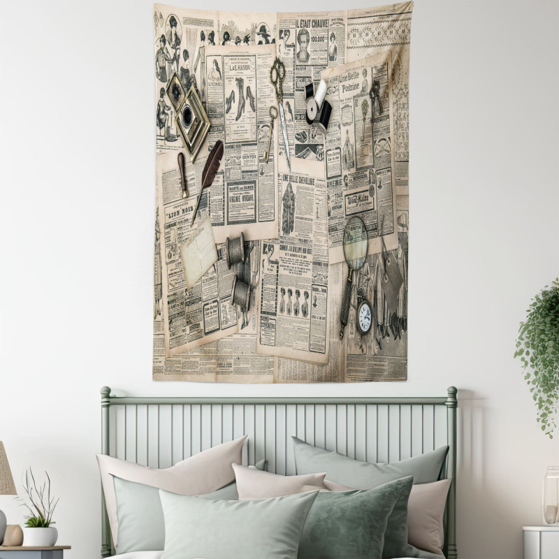 Old Fashion Design Tapestry