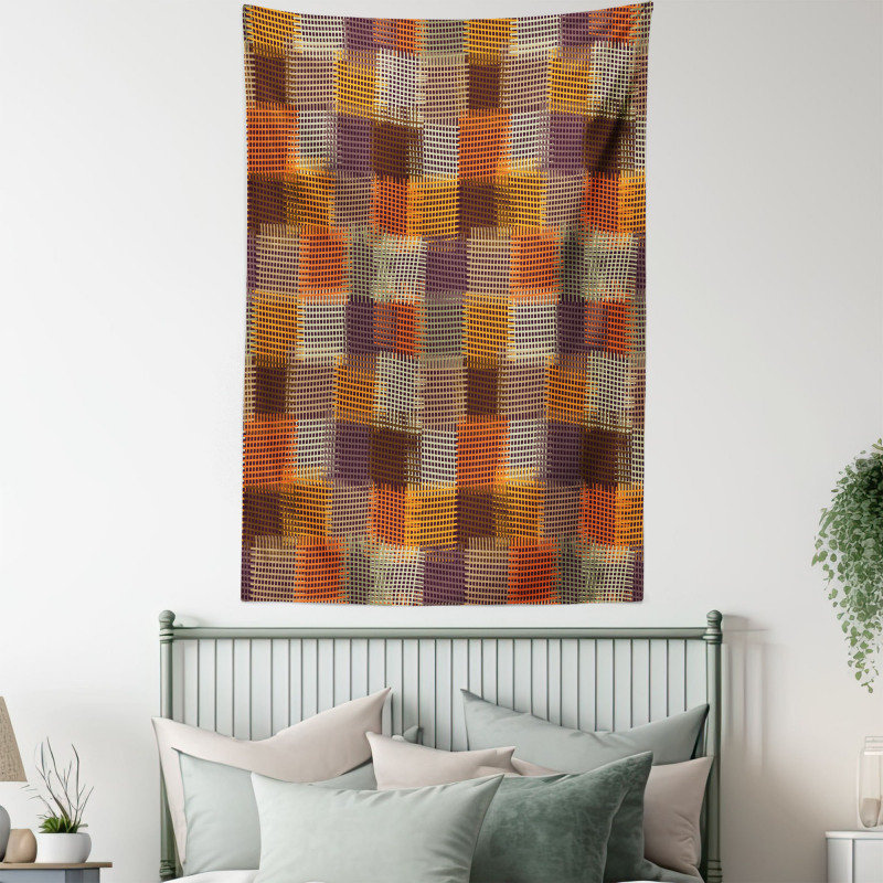 Digital Grunge Design Tapestry