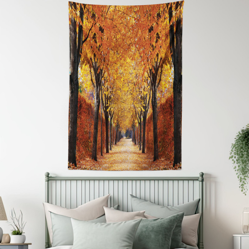 Pathway in the Woods Tapestry