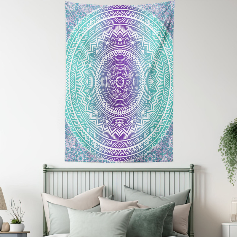 Hippie Mandala Tapestry