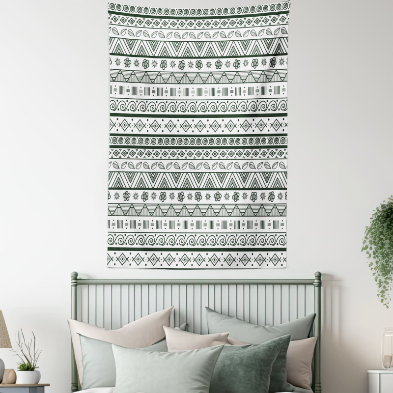 Aztec Patterns Tapestry