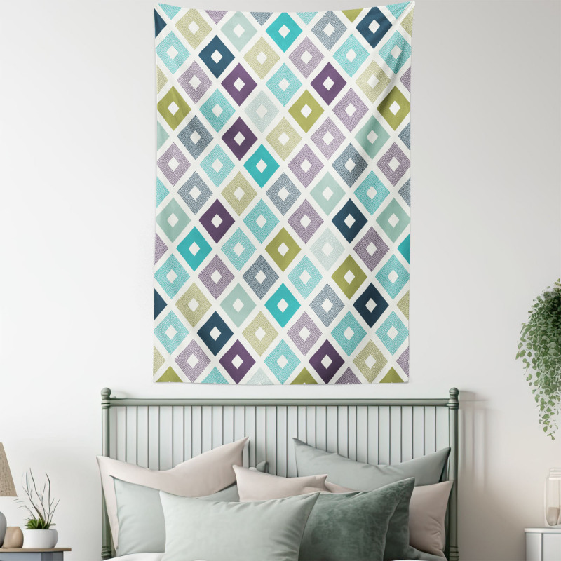 Geometrical Triangles Tapestry