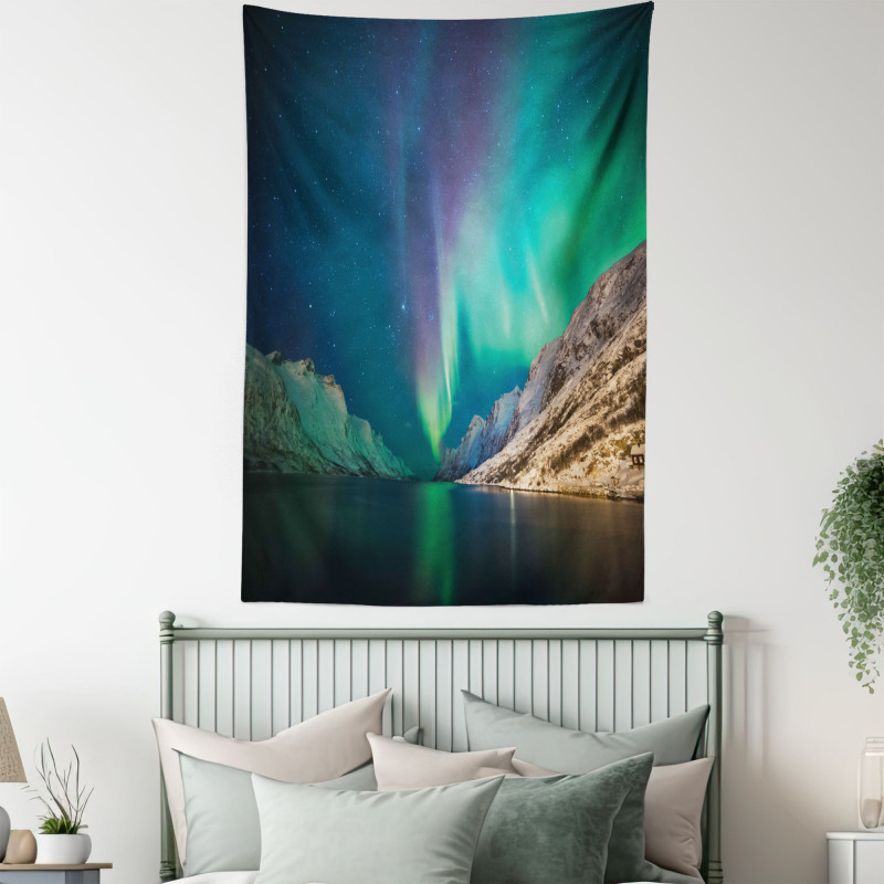 Mystical Aurora Borealis Tapestry