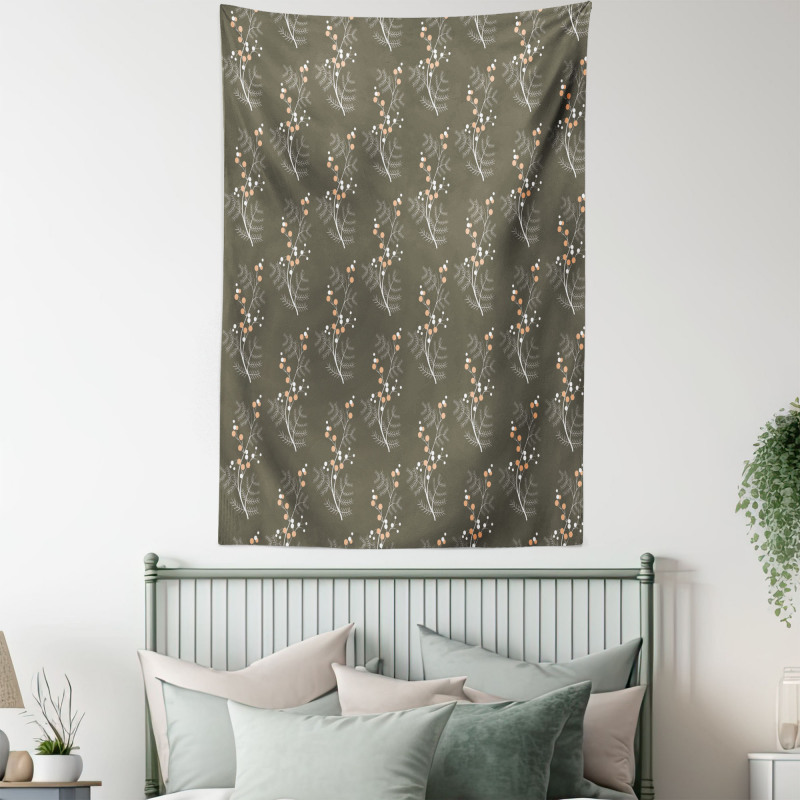 Spring Buds Branches Tapestry