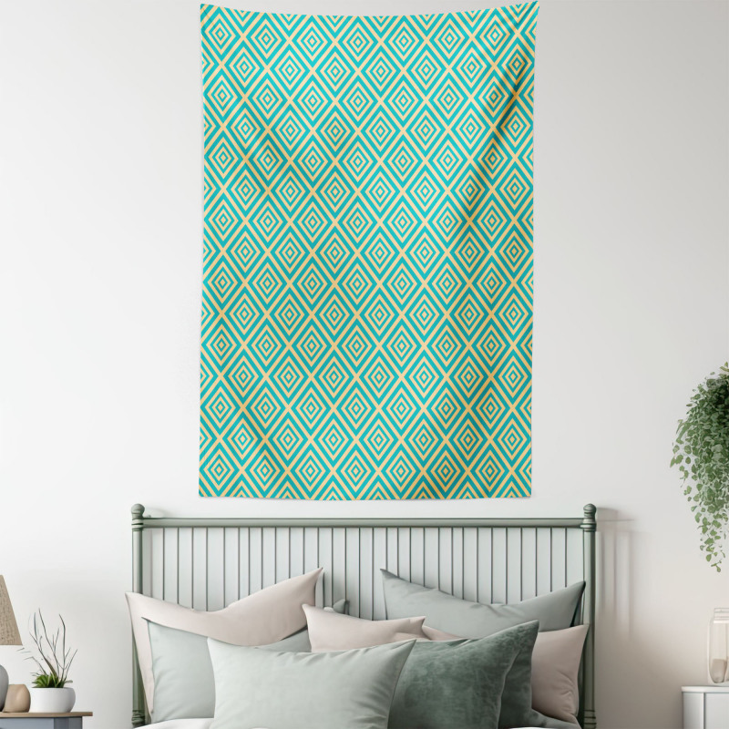 Geometric Contemporary Tapestry