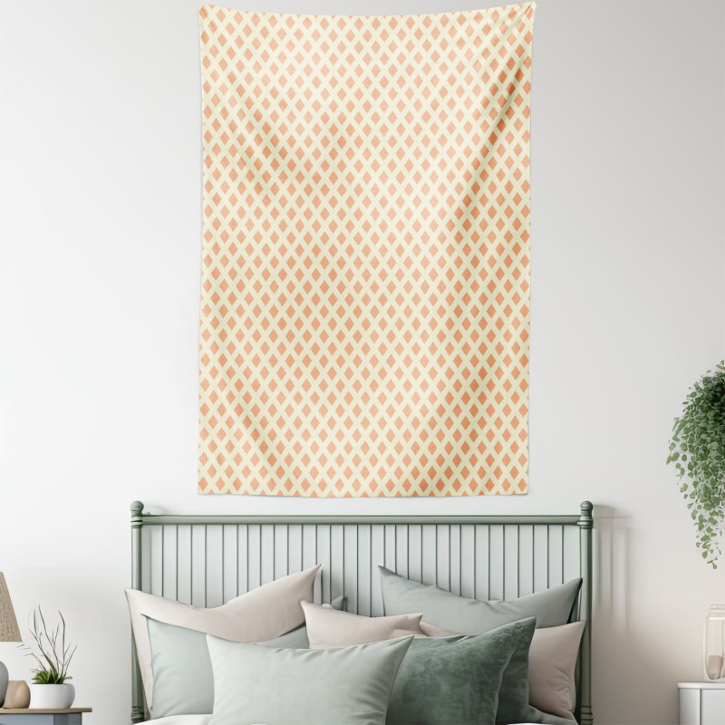 Diagonal Tiles Tapestry