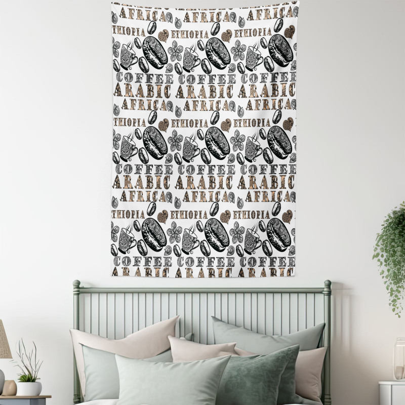 Coffee Beans Tapestry