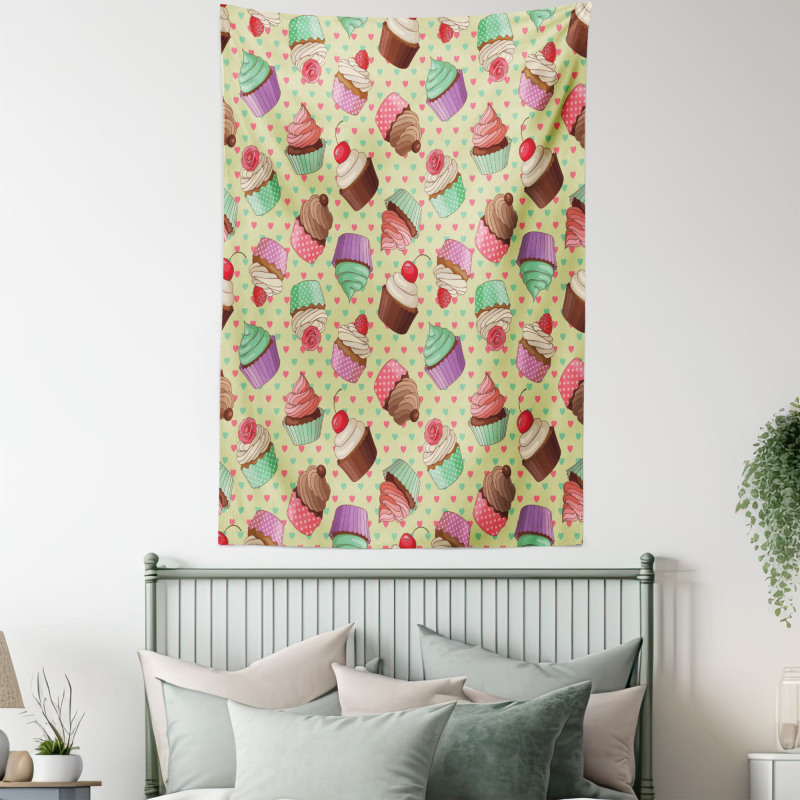 Bakery Polka Dots Tapestry