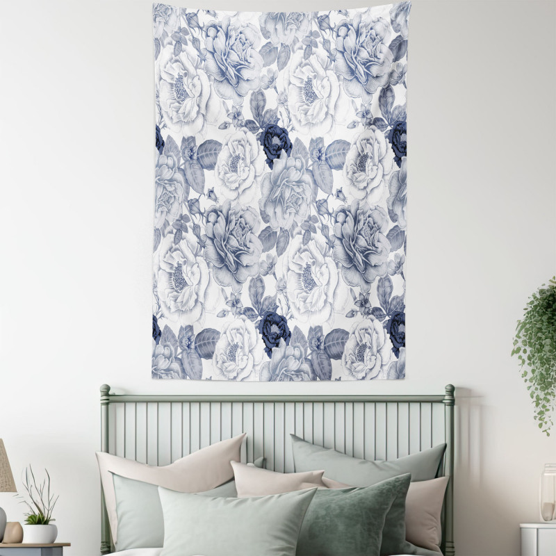 Garden Spring Roses Tapestry