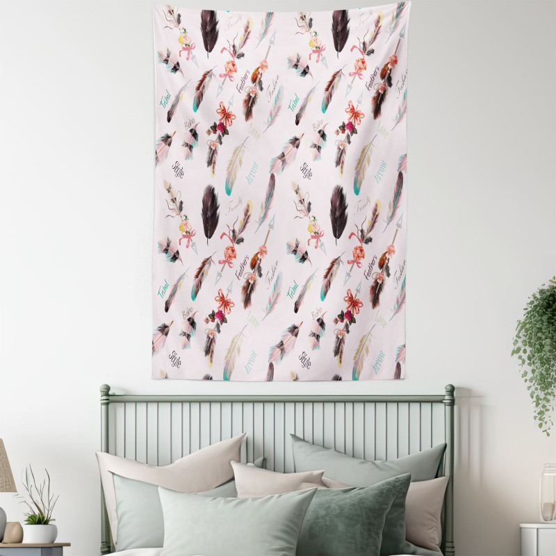 Fashion Feathers Tapestry