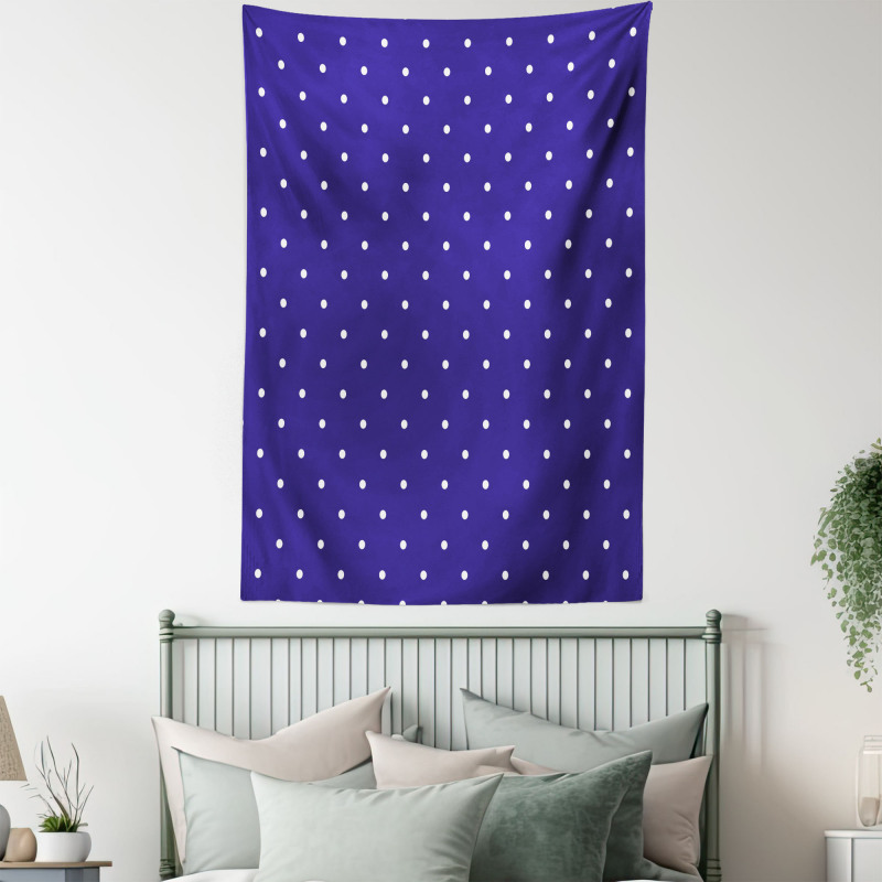 Nostalgic Polka Dots Tapestry