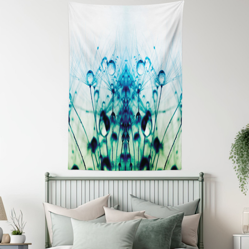 Floral Dandelion Arrangement Tapestry