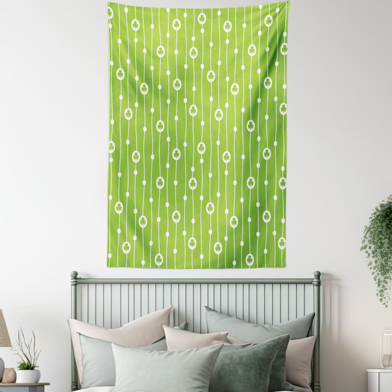 Trifolium Wavy Lines Tapestry