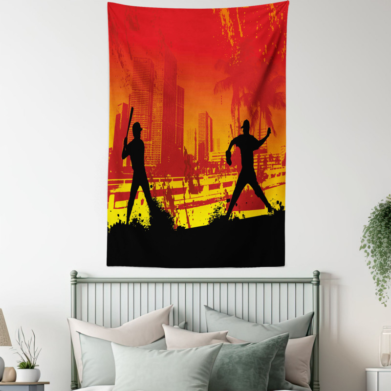 Baseball in the City Tapestry