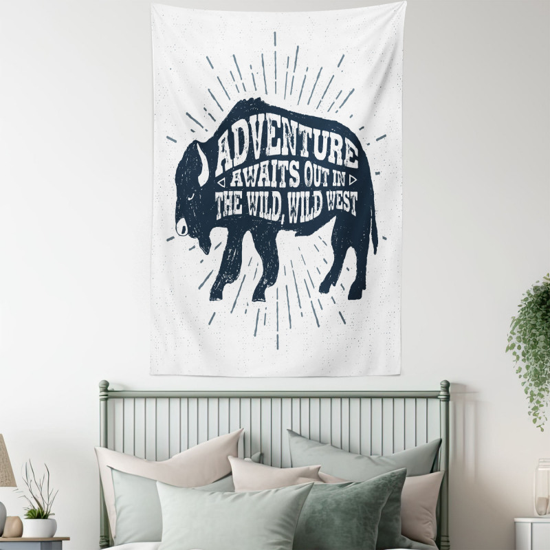 Tribal Words Trees Tapestry