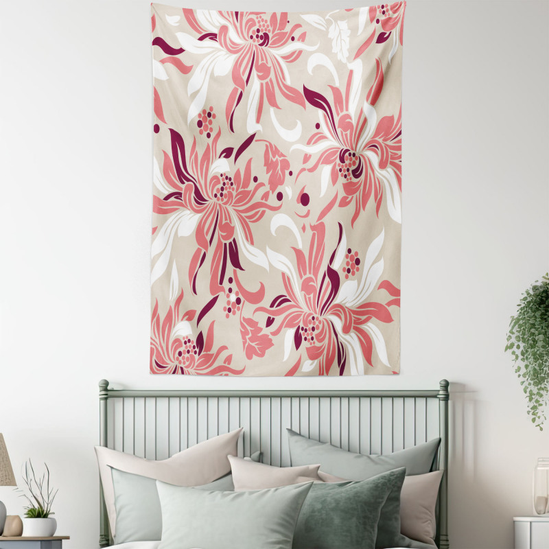 Pastel Florets Tapestry