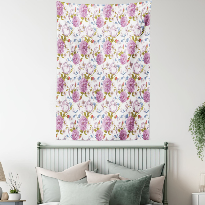 Vintage Spring Scenery Tapestry