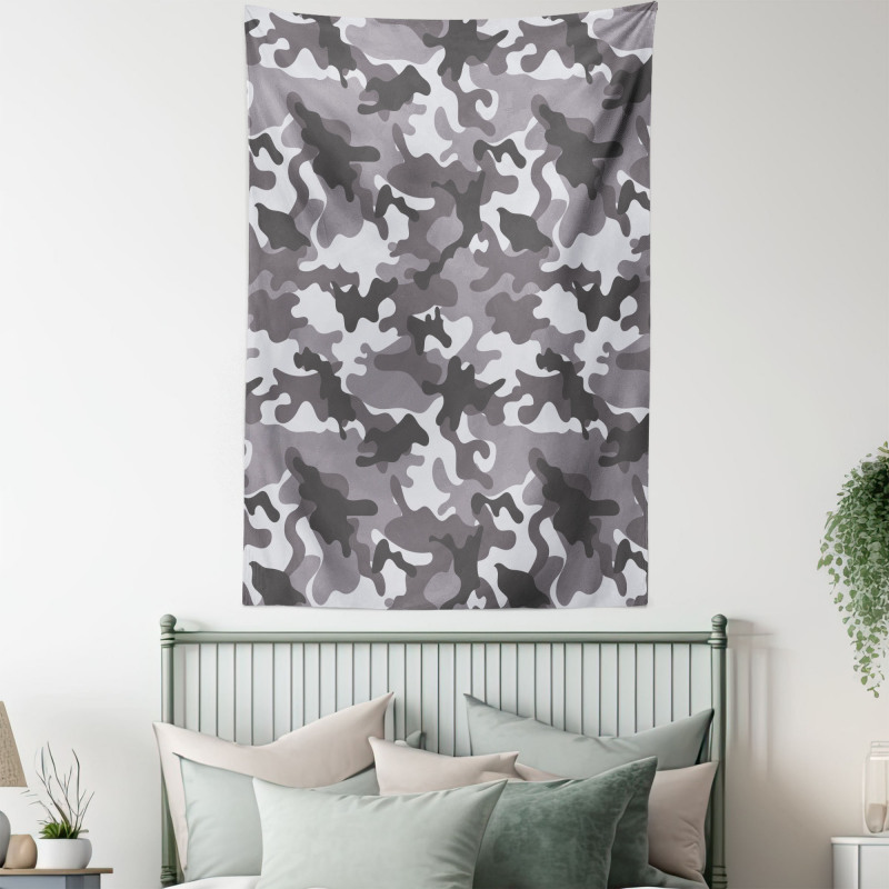 Grey Color Shades Tapestry