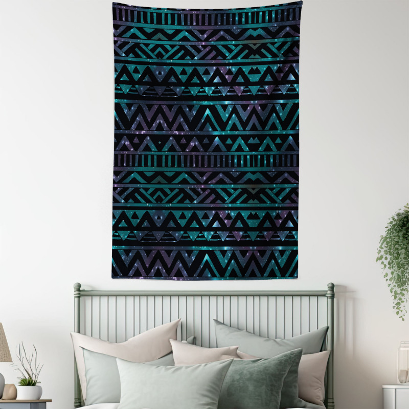 Space Themed Arrows Tapestry