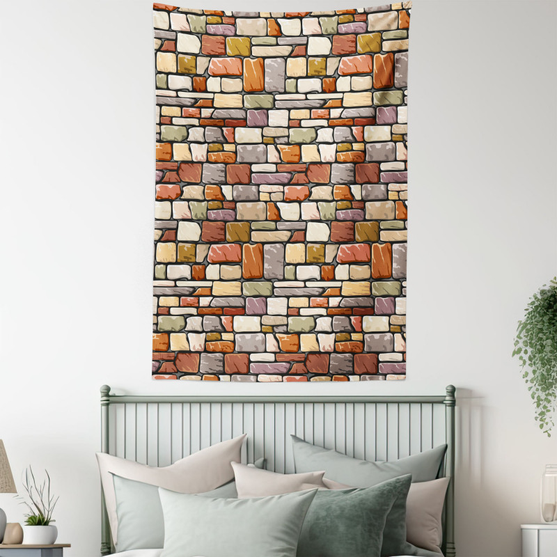 Doodle Wall Pattern Tapestry