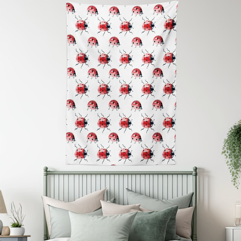 Lady Bug Insect Tapestry