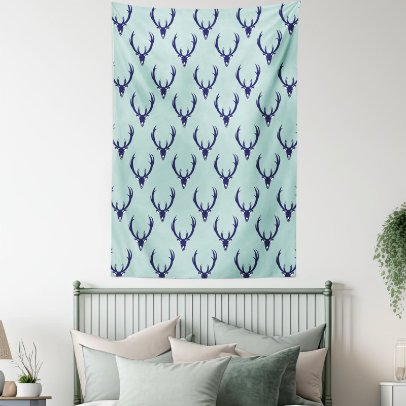 Abstract Creature Motif Tapestry