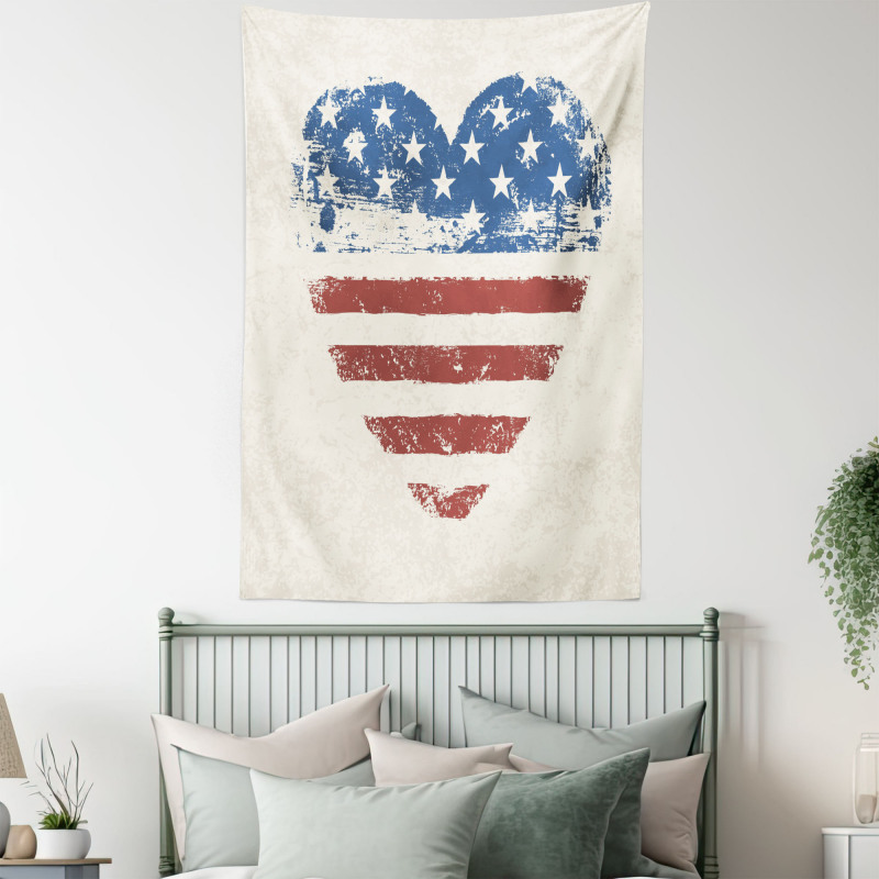 Patriotic Flag USA Tapestry