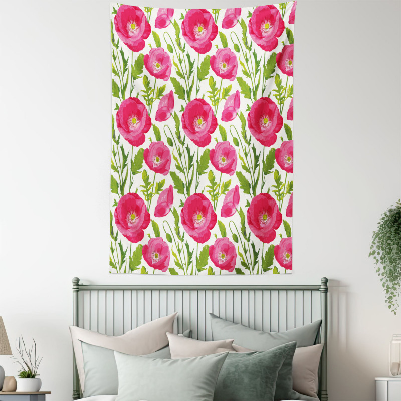 Leaves and Petals Romance Tapestry