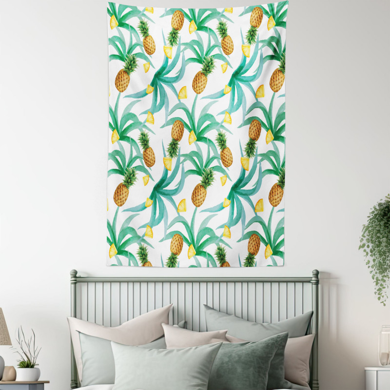 Botany Inspired Fruits Tapestry