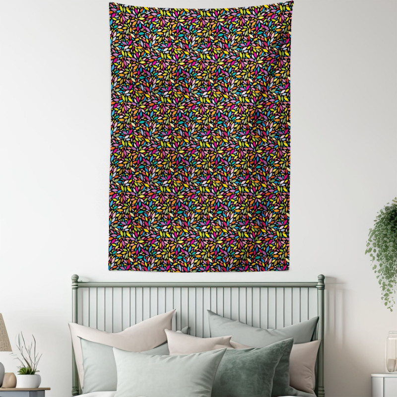 Abstract Petals Floral Tapestry