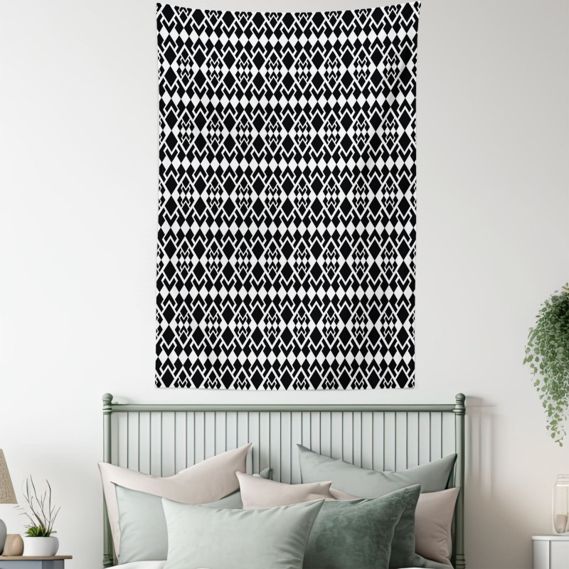 Triangle Shapes Geometric Tapestry