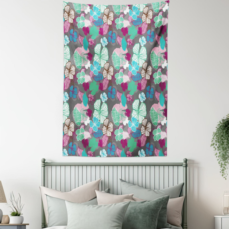 Hawaiian Blossom Plants Tapestry