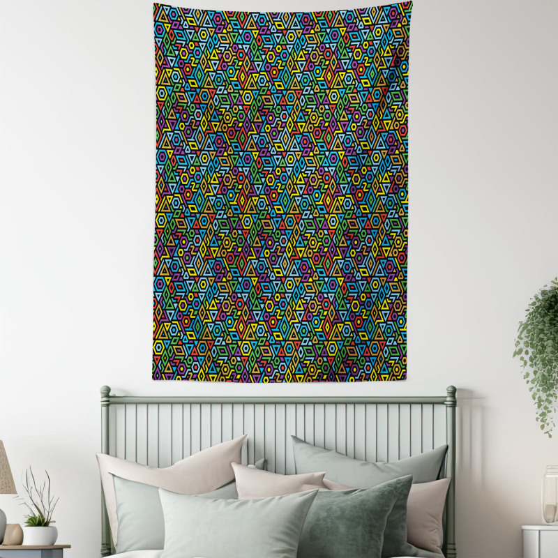 Geometrical Mosaic Tapestry