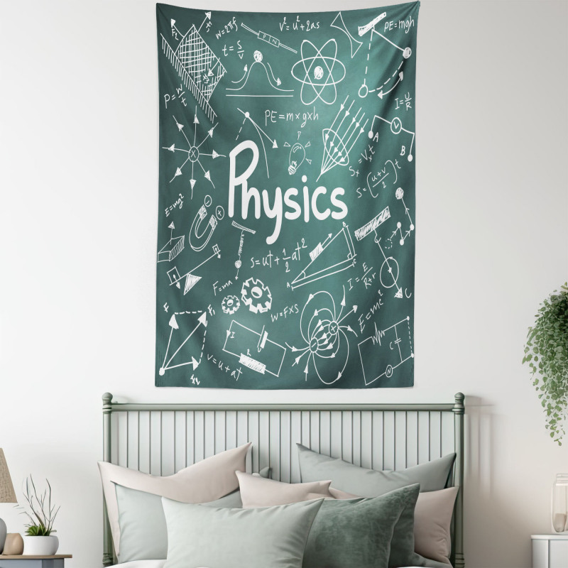 Physics and Math School Tapestry