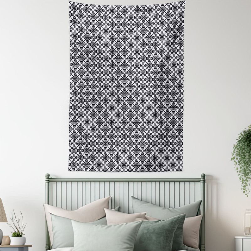 Crocked Wire Netting Tapestry
