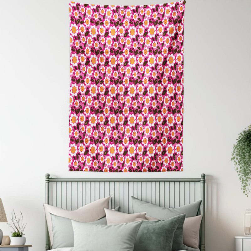 Flourishing Daisies Tapestry