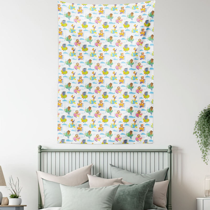 Pilot Baby Animals Tapestry