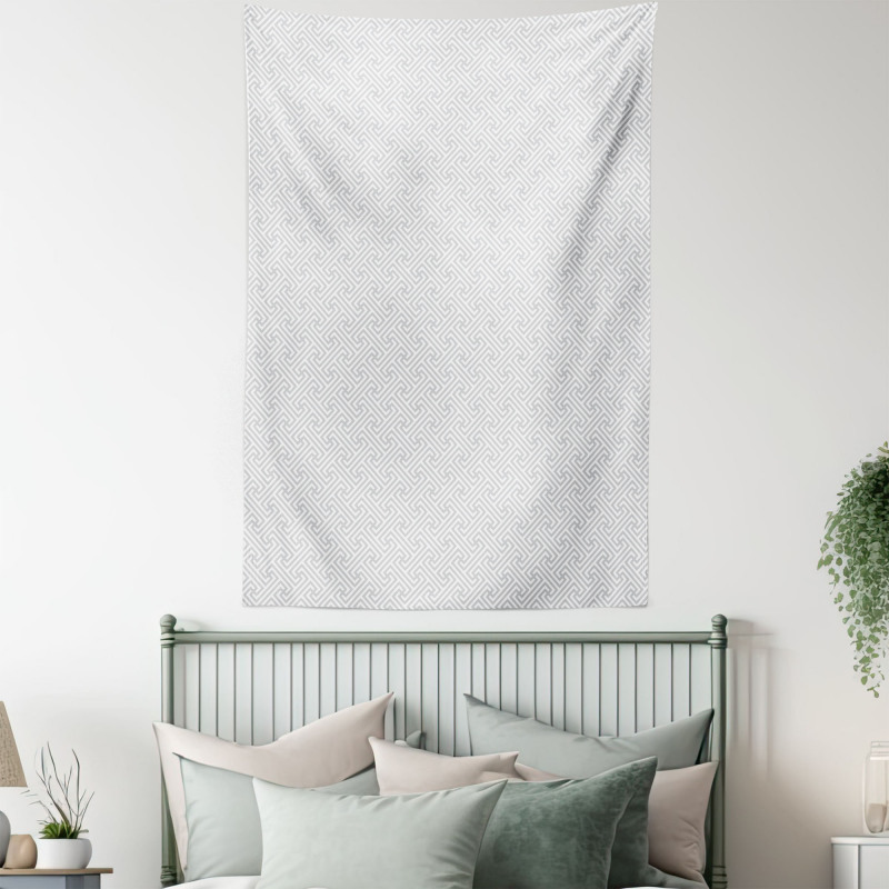 Labyrinth Grid Tapestry