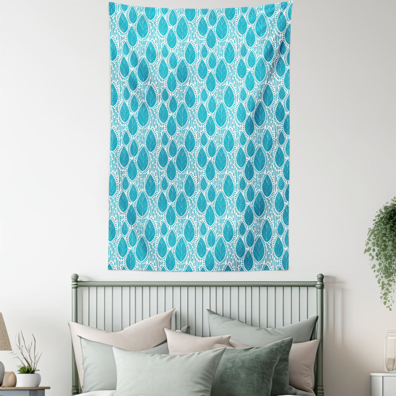 Leaf and Stripes Tapestry