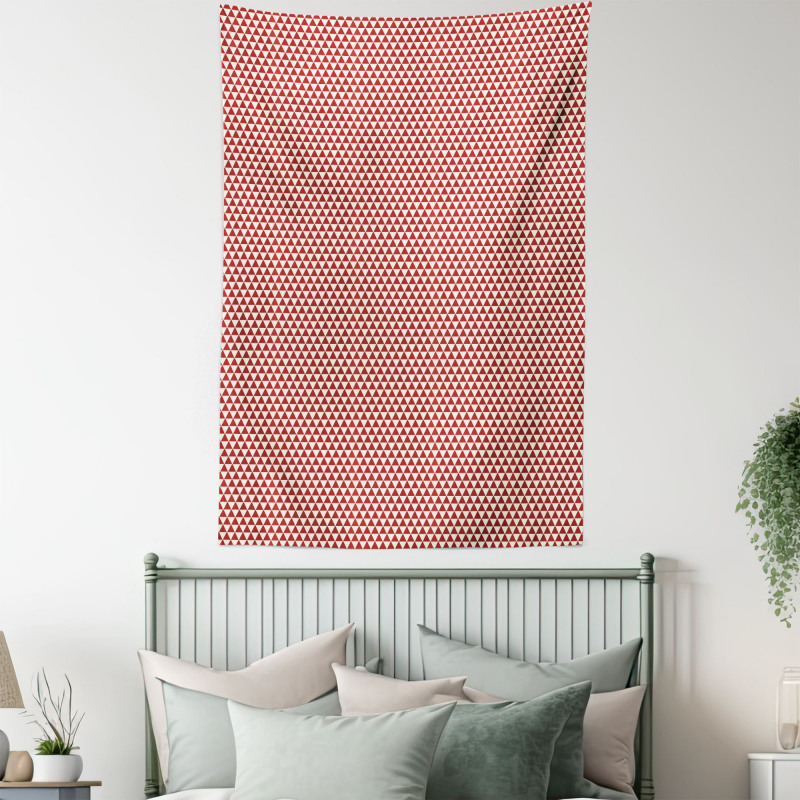 Bicolor Triangles Tapestry