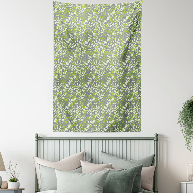 Botany Creeper Leaf Berry Tapestry