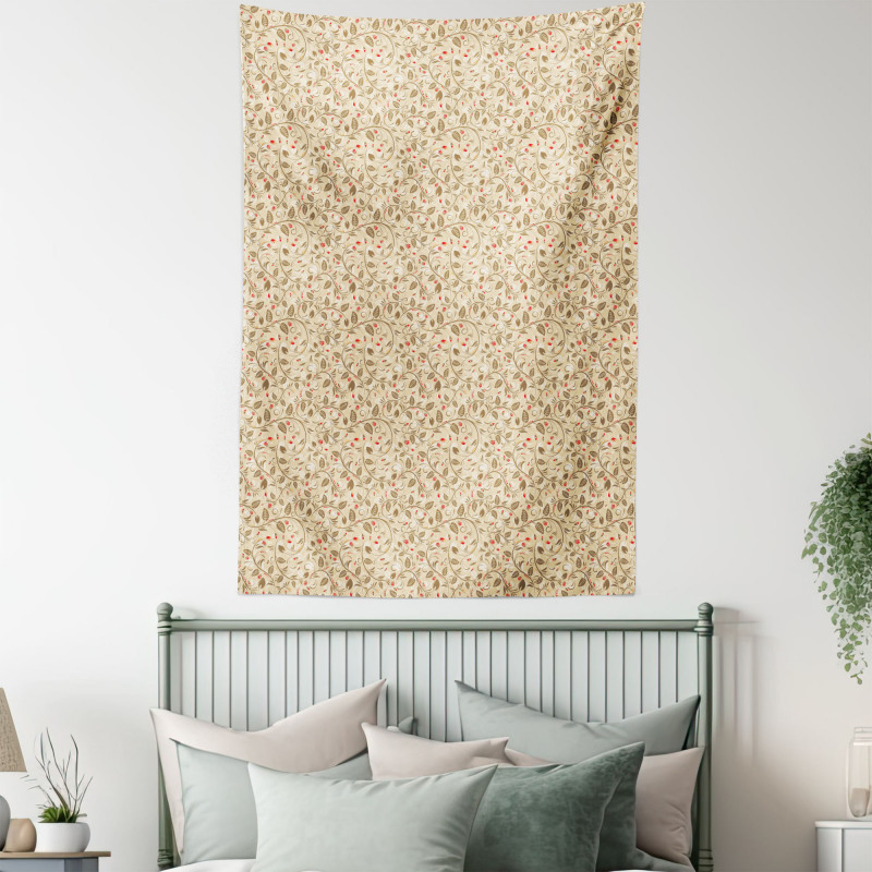 Abstract Tender Stems Tapestry