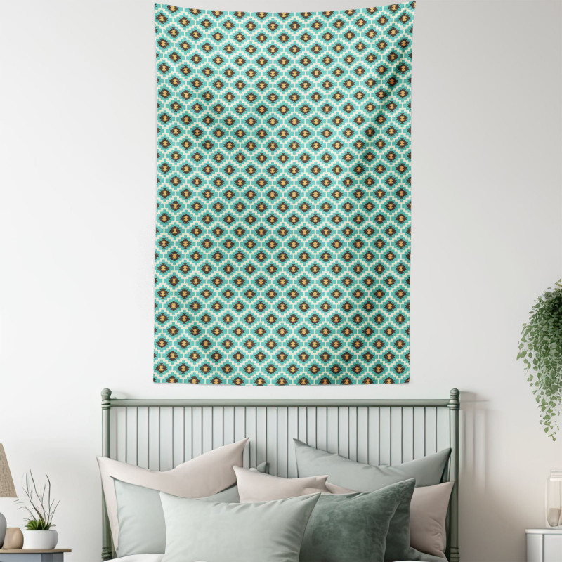 Vintage and Geometrical Tapestry