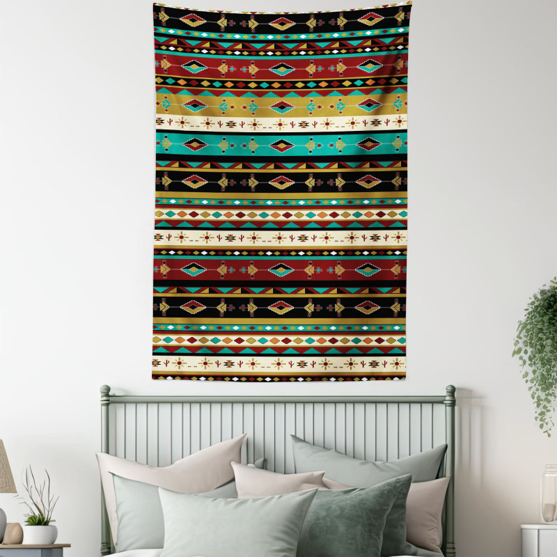 Theme Folkloric Motif Tapestry