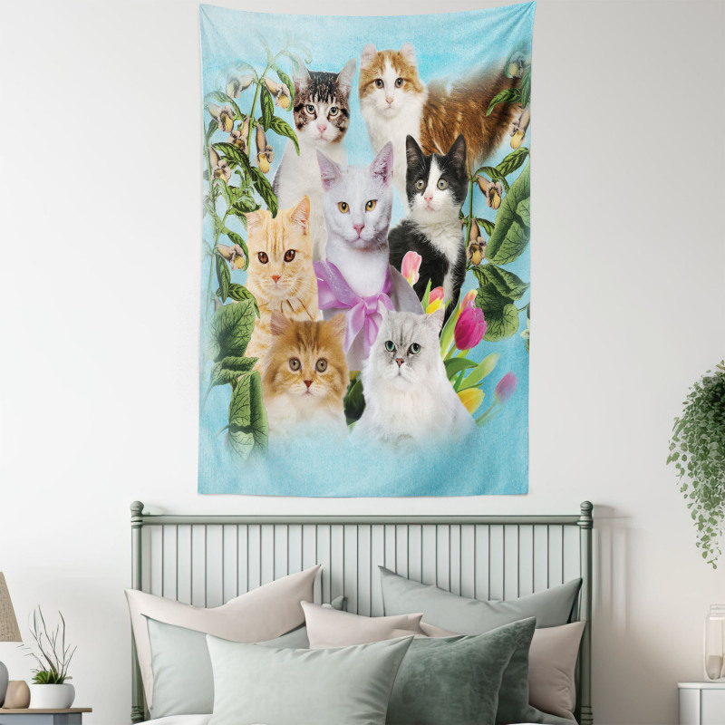 Cats Feline Domestic Tapestry