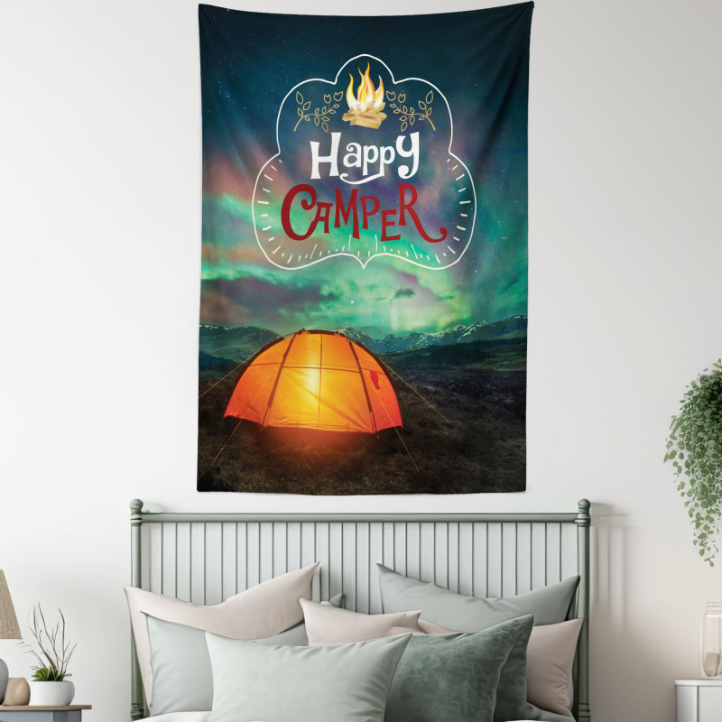 Aurora Borealis Tent Tapestry