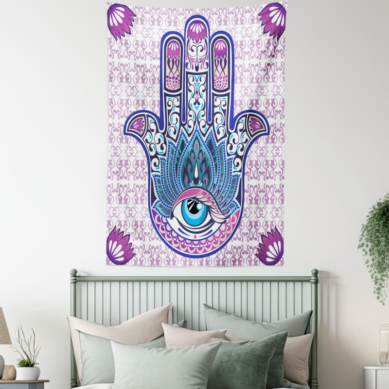 Oriental Mehndi Hand Tapestry