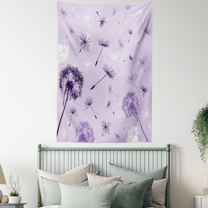 Botany Purple Tone Tapestry