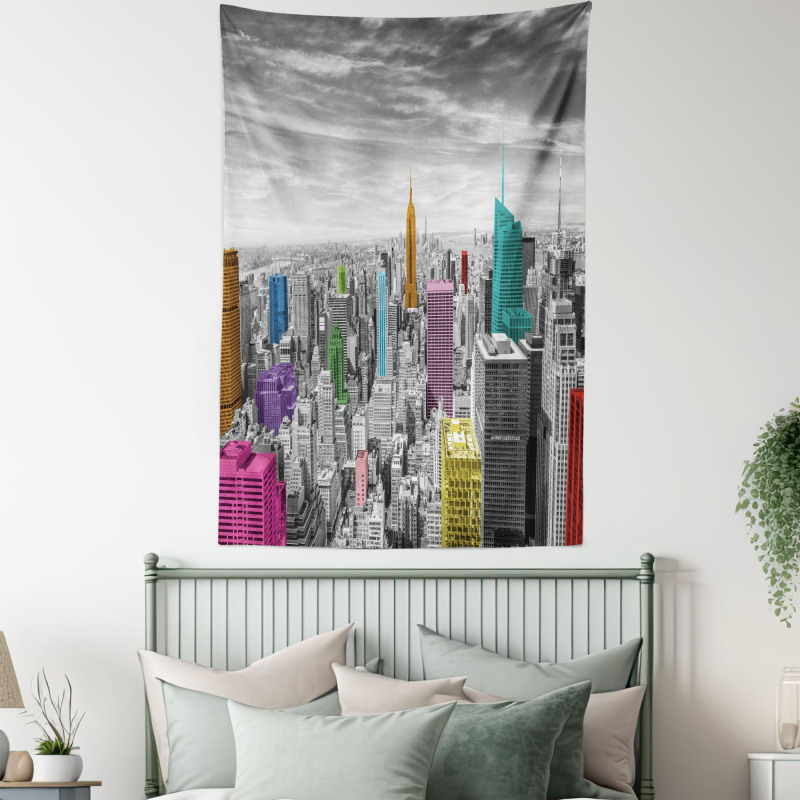 Cityscape Architecture Tapestry